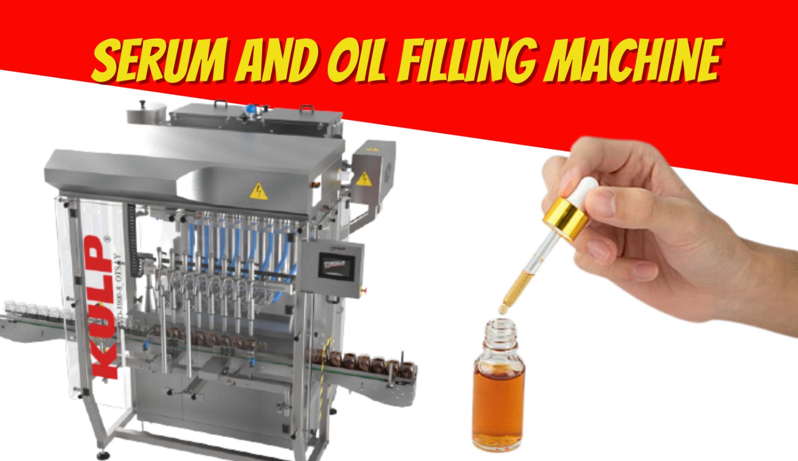 Serum and Oil Filling Machine